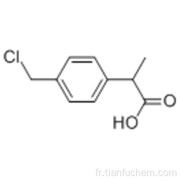 Acide 2- (4-chlorométhylphényl) propionique CAS 80530-55-8